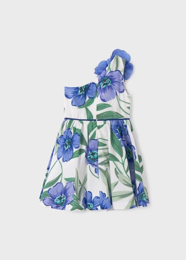 vestido lino estampado ceremonia niña Abel y Lula - Imagen 4