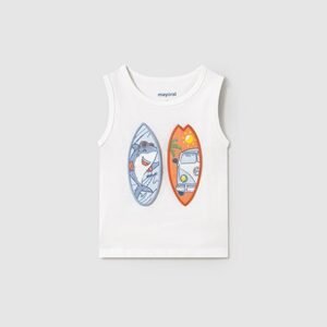 camiseta sin mangas interactiva tablas bebé niño Mayoral