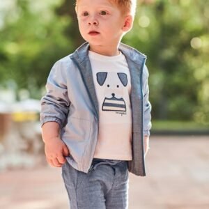 conjunto camiseta perro bebé niño Mayoral