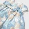 vestido lino estampado azul bebé niña Mayoral - Imagen 3