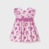 vestido estampado frutas orquídea bebé niña Mayoral