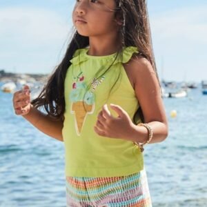 conjunto camiseta helado mini niña Mayoral