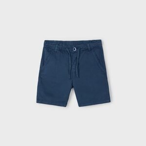 bermuda cordón con lino azul mini niño Mayoral