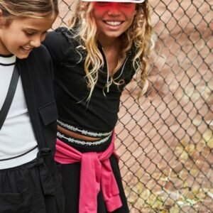 conjunto falda y polo negro chica Mayoral