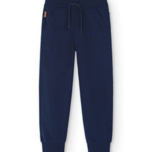 pantalón felpa perchada azul marino chico bóboli