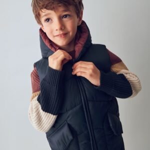 chaleco reversible marino mini niño Mayoral