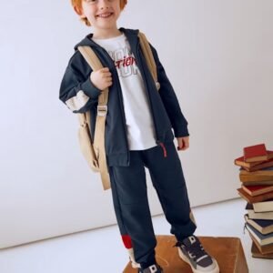 chandal con camiseta marino mini niño Mayoral