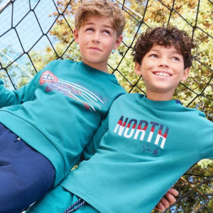 chándal sudadera felpa verde chico bóboli