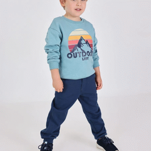 chandal felpa montañas mini niño bóboli