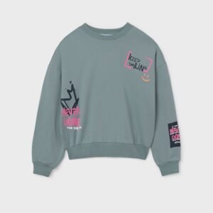 sudadera chica color lago Mayoral