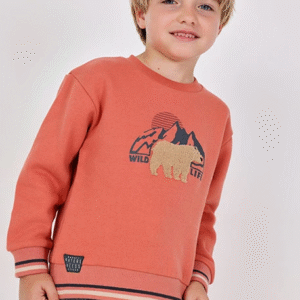sudadera felpa oso mini niño bóboli
