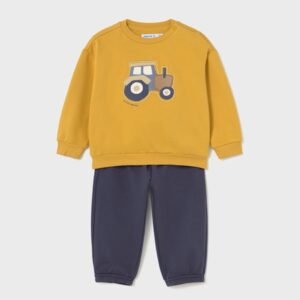 chándal bebé niño mostaza Mayoral