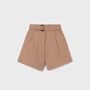 pantalón corto cinturón chica Mayoral