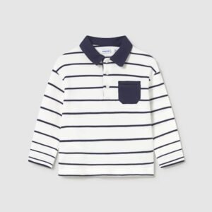 polo m/l rayas marino bebe niño Mayoral