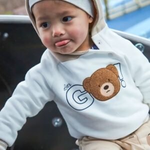 sudadera capucha oso nata bebe niño Mayoral
