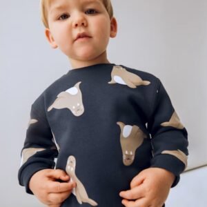 sudadera estampada focas bebé niño Mayoral