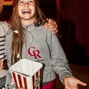 sudadera gris letras relieve chica Mayoral