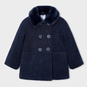 abrigo punto marino niña Mayoral