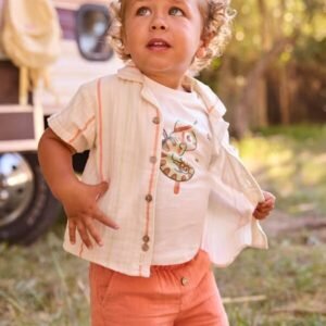 bermuda bambula naranja bebé niño Mayoral