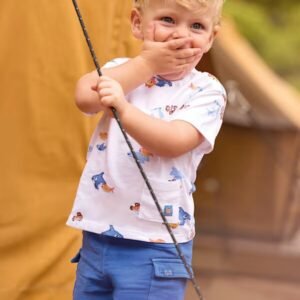 bermuda punto cargo azul bebe niño Mayoral