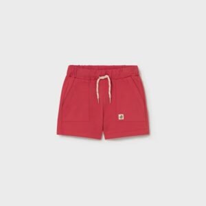 bermuda felpa básica roja bebe niño Mayoral