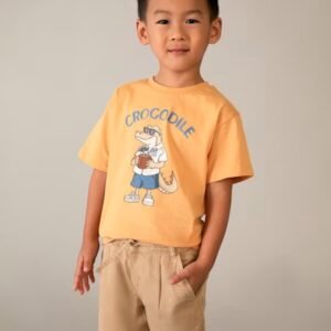 bermuda lino fit moca mini niño Mayoral