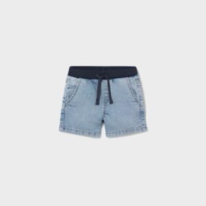 bermuda vaquera elástica azul bebé niño Mayoral