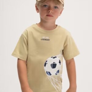 camiseta manga corta fútbol mini niño Mayoral