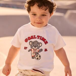 camiseta manga corta leoncito bebé niño Mayoral