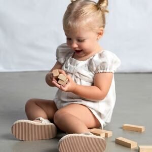 conjunto pantalón y blusa rayas bebé niña Mayoral