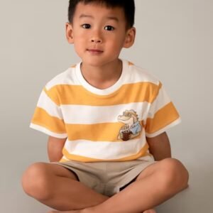 conjunto punto rayas cocodrilo mini niño Mayoral