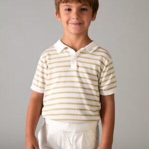 polo m/c tricot rayas mini niño Mayoral