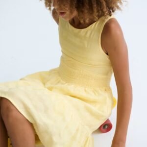 vestido fantasía vainilla chica Mayoral