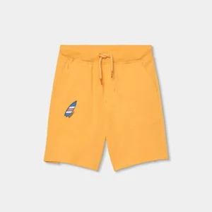 bermuda punto amarilla mini niño Boboli