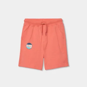 bermuda algodón naranja mini niño Boboli