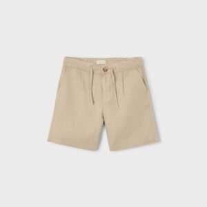 bermuda lino tostado Boston Kids chico