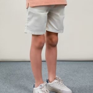 bermuda ultraligera blanca Boston Kids chico