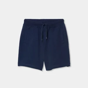 bermuda básica punto azul marino chico Boboli