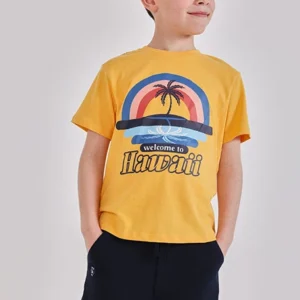 conjunto punto hawaii mostaza mini niño Boboli