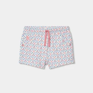 short felpa estampado florecitas rosa mini niña boboli