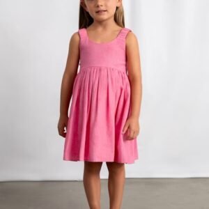 vestido ceremonia bordado rosa mini niña Mayoral