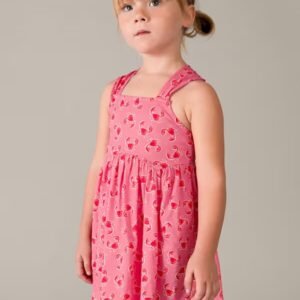 vestido tirantes estampado cangrejos mini niña Mayoral