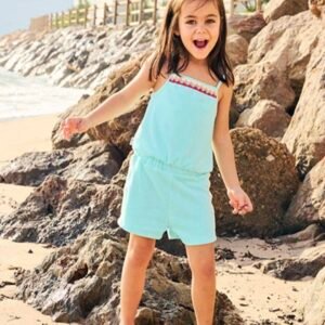 Conjunto tirantes rizo mini niña boboli