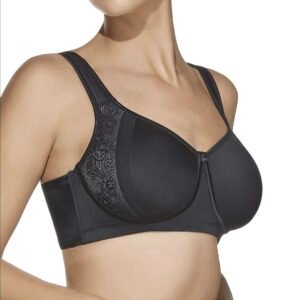 Sujetador sin aros con foam Selene negro